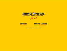 Tablet Screenshot of impacto-visual.mx